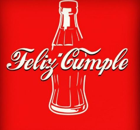 Feliz Cumple #CocaCola Tardis Cake, Coca Cola Party, Coca Cola Brands, Always Coca Cola, Birthday Wishes Cards, Coke Bottle, Sticker Maker, Paw Patrol Birthday, Birthday Images