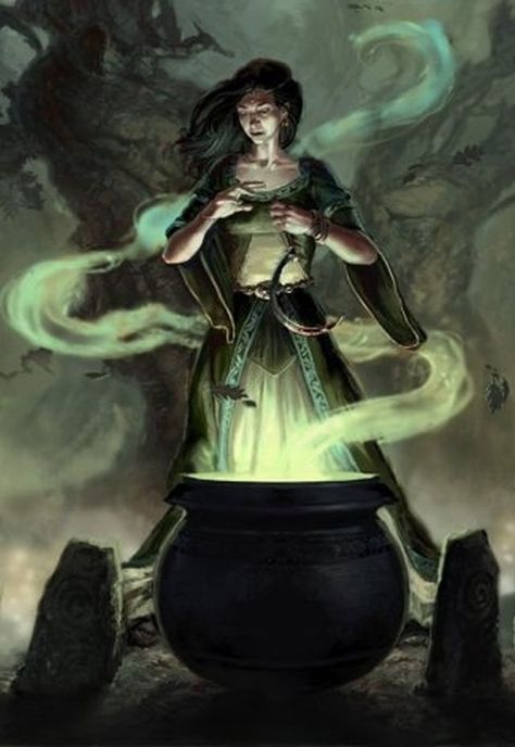 Ceridwen is a powerful sorceress and she holds the secrets of knowledge and wisdom ceridwen stirs the cauldron of knowledge Potion Brewing, Wiccan Goddess, Baba Jaga, Celtic Gods, Celtic Goddess, Heroic Fantasy, Celtic Mythology, Fantasy Magic, Witch Art