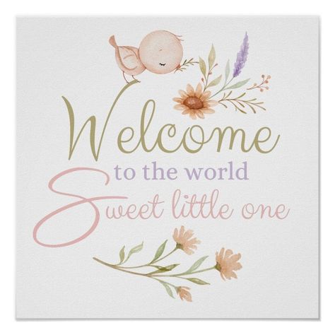 Newborn Trends Illustrated: Poster Collection Illustrated Poster, Poster Collection, Poster Ideas, Education Poster, Welcome To The World, New Baby, Welcome Sign, To The World, Little One