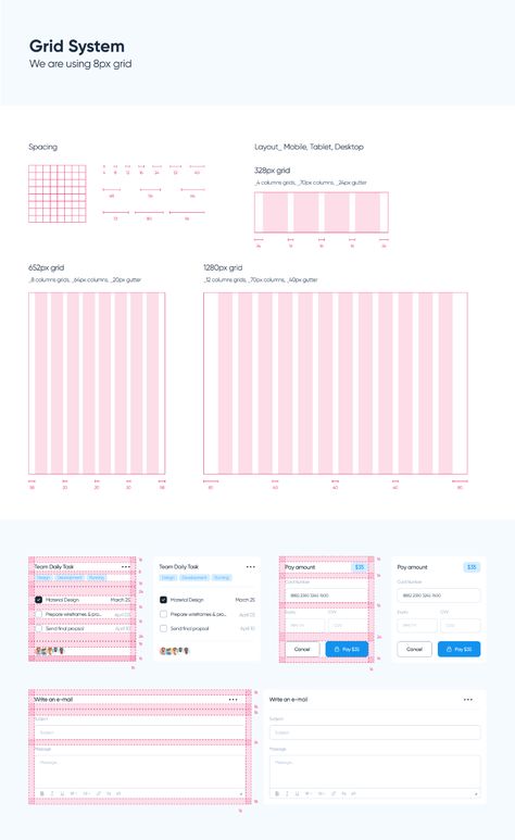 Web Design Grid Layout, Web Design System, Grid System Layout, Grid System Design, Web Layout Grid, Design Grid System, Website Grid, Grid Web Design, Wireframe Web