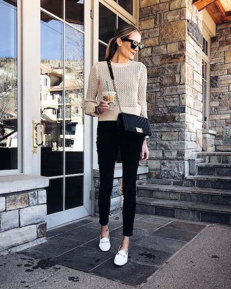 67 Best Loafers Outfit Ideas For Women 2023: What To Wear With Loafers White Loafers Outfit Women, Beige Loafers Outfit, How To Style Loafers Women, White Loafers Outfit, Loafers Outfit Women, How To Style Loafers, Loafers For Women Outfit, Loafers Outfits, Loafer Outfits