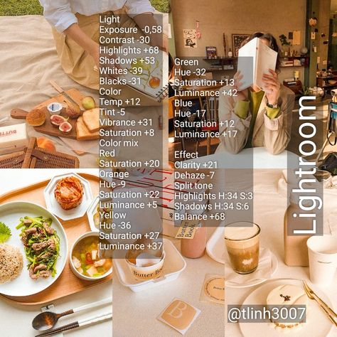 Food Photo Editing Lightroom, Yellow Preset Lightroom, Lightroom Presets For Food, Lightroom Food Editing, Food Filter Lightroom, Food Photo Filter, How To Edit Food Photos, Food Presets Lightroom Free, Food Lightroom Presets