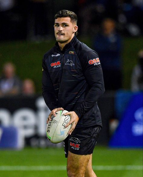 Australian Rugby Players, Panthers Nrl, Nathan Cleary, National Rugby League, Rugby Boys, Penrith Panthers, Pookie Wookie, Bf Material, House Things