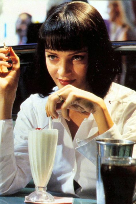 Uma Thurman Pulp Fiction, Visuell Identitet, Quentin Tarantino Movies, Tarantino Films, Krysten Ritter, Bon Film, I Love Cinema, Uma Thurman, Mandy Moore