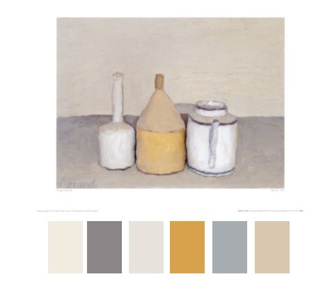 giorgio color inspiration, morandi, painter, interior design, palette, artist, interior design, raleigh, durham | Design Lines, Ltd. Morandi Color Palette, Wu Jinyan, Artist Interior, Giorgio Morandi, Story Of Yanxi Palace, Morandi Color, Simple Subject, Yanxi Palace, The Forbidden City