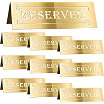 Check this out! Reserved Wedding Signs, Reserved Table Signs, Signs For Wedding, Book Restaurant, Reserved Seating, Outdoor Birthday, Table Tents, Name Place Cards, Reserved Signs