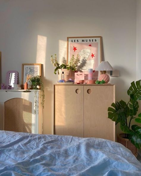 Pastel Aesthetic Bedroom, Pastel Bedroom Decor, Pastel Scandi, Danish Pastel Bedroom, Pastel Bedroom, Pastel Home Decor, Scandi Decor, Bedroom Redo, Bedding Inspiration