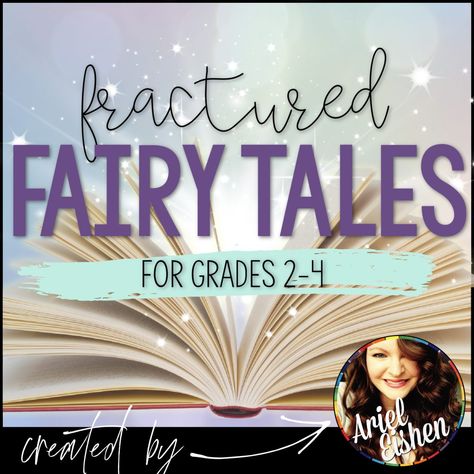 Fractured Fairy Tales Activities, Fractured Fairy Tales Unit, Short Fairy Tales, Fairytale Lessons, 3rd Grade Books, Fairy Tale Writing, Fairy Tale Activities, Fractured Fairy Tales, Fairy Tales Unit