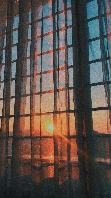 Burnt Orange Rooms, Orange Curtain, Teal Branding, Orange Curtains, Teal And Orange, Orange Color Palettes, Light Blue Aesthetic, Iphone Wallpaper Fall, Orange Sunset