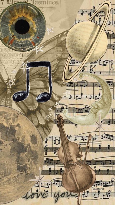 #music #wallpaper #vintage #aesthetic Music Wallpaper Vintage, Wallpaper Musik, Wall Drawing Ideas, Iphone Wallpaper Music, Sheet Music Art, Music Drawings, Aesthetic Music, Music Collage, Iphone Wallpaper Images