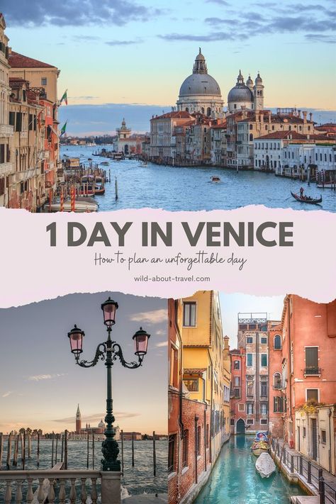 Venice Italy One Day, Venice One Day, Venice 1 Day Itinerary, Venice Italy Travel Guide, 1 Day In Venice, 1 Day In Venice Italy, Venice Must Do, Must Do In Venice Italy, Best Things To Do In Venice Italy