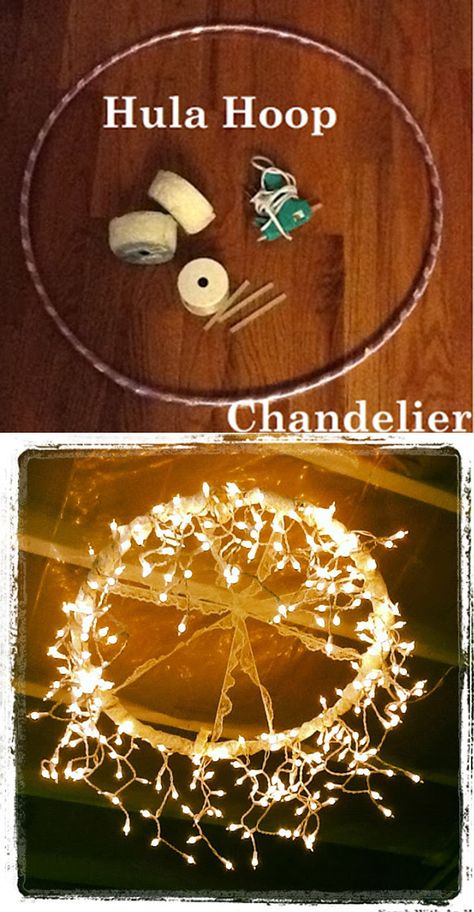 Hula Hoop Chandelier, Hoop Chandelier, 23 Birthday, Chandelier Decorations, Deco Champetre, Diy Decoracion, Wedding Chandelier, Prom Decor, Diy Chandelier