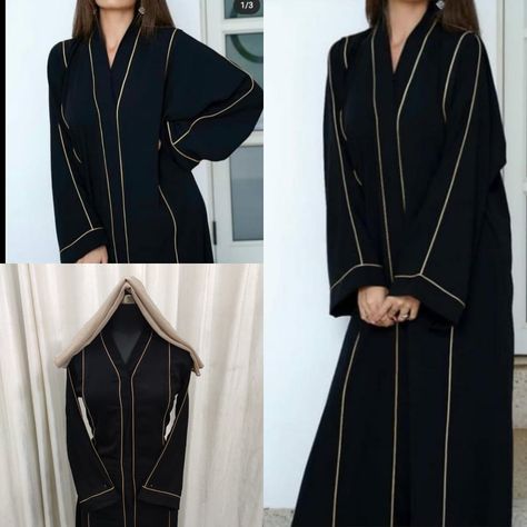 Straight Abaya Design, Turkish Abaya Designs, Abaya Designs Latest Simple, Straight Abaya, Burka Fashion, New Abaya Design, Abaya Casual, Turkish Abaya, Smocking Fashion