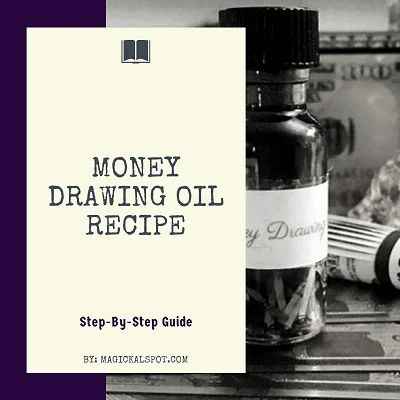 In this article, we'll share with you a special Money Drawing Oil Recipe. See this step-by-step guide here! Witchcraft Oils Recipes, Diy Money Oil Recipes, Money Drawing Oil Recipe, Fast Cash Oil Recipe, Money Oil Recipe Witchcraft, Magic Oil Recipes, Manifestation Oil Recipe, Magical Oils Recipes, Success Oil Recipe