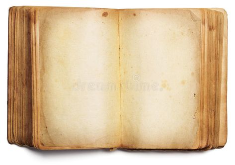 Photo about Old book open blank pages, empty yellow paper isolated over white background. Image of folder, fashioned, closeup - 40037342 Picture Of A Book, Newspaper Background, Empty Paper, Empty Book, Game Of Thrones Books, Book Background, Powerpoint Background Design, Wine Signs, Book Wallpaper