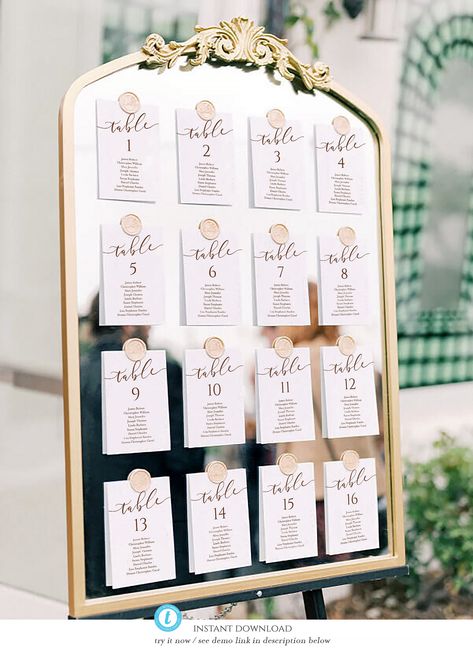 Find Your Seat Ideas Wedding, Table Numbers Wedding Elegant Seating Charts, Coffee Wedding Seating Chart, Peg Board Seating Chart Wedding, Christmas Table Seating Chart, Seat Chart Ideas, Wedding Seating Plan Layout 150 Guests, Wedding Sitting Charts, Whimsical Wedding Seating Chart