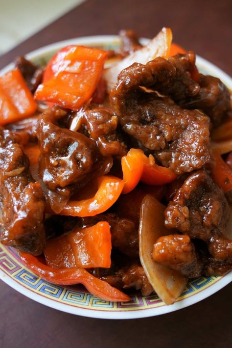 Beijing Beef was one of my first VIRAL recipes and many millions of views later, it’s still one of my… Beijing Beef, Cj Eats, Cooking Chinese Food, Chinese Cooking Recipes, Marinated Beef, Easy Chinese Recipes, Asian Inspired Recipes, Sauteed Vegetables, Chinese Dishes