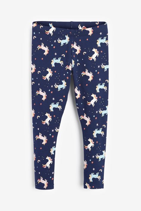 Unicorn Leggings, Animal Print Leggings, Buy Leggings, Best Leggings, Girls Leggings, Girls Prints, Printed Denim, Denim Leggings, Casual Tee