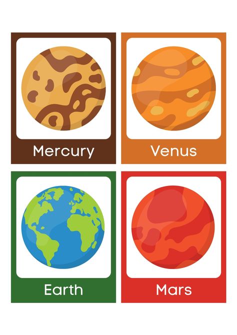 Solar System Flashcards, Science Word Wall, Science Words, Flashcards For Kids, Red Room, Red Rooms, Word Wall, Solar System, Classroom Decor