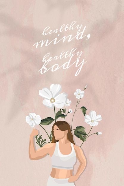 Yoga Woman, Yoga Themes, Yoga Illustration, Vector Quotes, Wellness Yoga, Free Illustration Images, Floral Banners, Wallpaper Earth, Healthy Mind