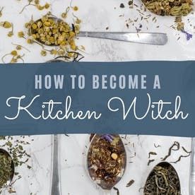 Kitchen Witchcraft For Beginners, Types Of Witches, Simple Spells, Witch Herbs, Diy Herb Garden, Nature Goddess, Witchcraft Books, Kitchen Witchery, Eclectic Witch