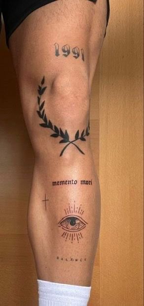 Simple Leg Tattoos, Tattoo Font Styles, Geometric Tattoo Sleeve Designs, Leo Tattoo Designs, Simple Arm Tattoos, Lion Tattoo Sleeves, Simple Tattoos For Guys, Rose Tattoos For Men, Forearm Band Tattoos