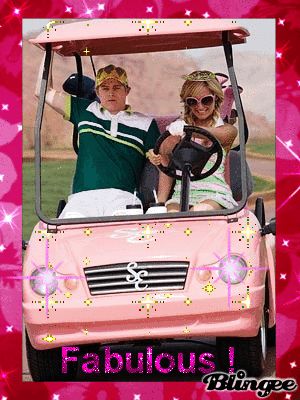 pink sparkly golf cart - Google Search Throwback Playlist Covers, Disney Channel Aesthetic, Throwback Playlist, Ryan Evans, High School Musical 2, Old Disney Channel, Music Cover Photos, Playlist Covers Photos, Summer Playlist