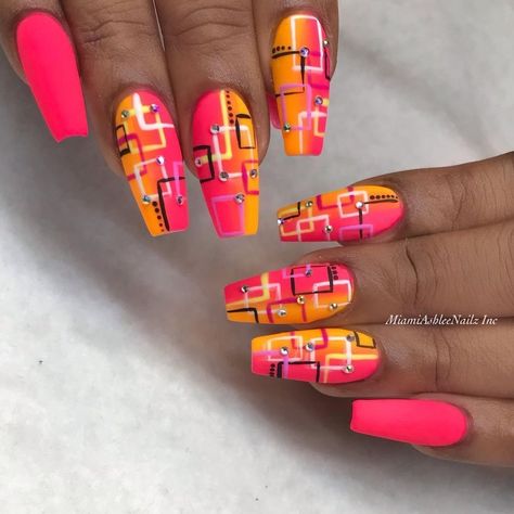 Summer Nails 2023, Wow Nails, Sassy Nails, Fancy Nails Designs, Her Nails, Dope Nail Designs, Pretty Nail Art Designs, Nails 2023, Short Acrylic Nails Designs