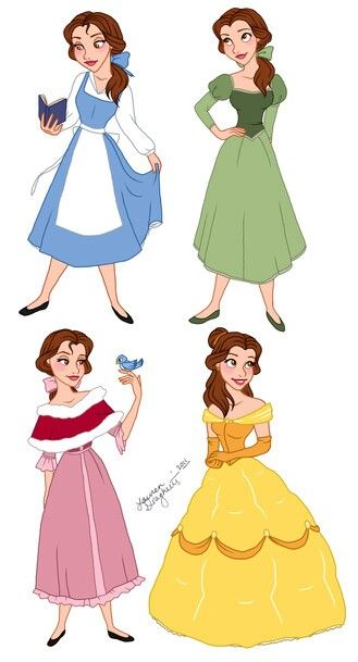 Belle's Wardrobe Belle Beauty And The Beast Winter Dress, Modern Belle Outfits, Bella Disney, Belle Outfit, Belle Dresses, Prince Adam, Belle And Beast, Beauty And The Beast Party, Disney Princess Belle