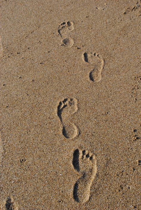 Footsteps in the sand, Tybee Island, GA Footprints In The Sand Painting, Footsteps In Sand, Writing In Sand, Jen Deluca, Footprints In Sand, Sand Footprint, Beach Sand Castles, Footsteps In The Sand, Lock Screen Photo