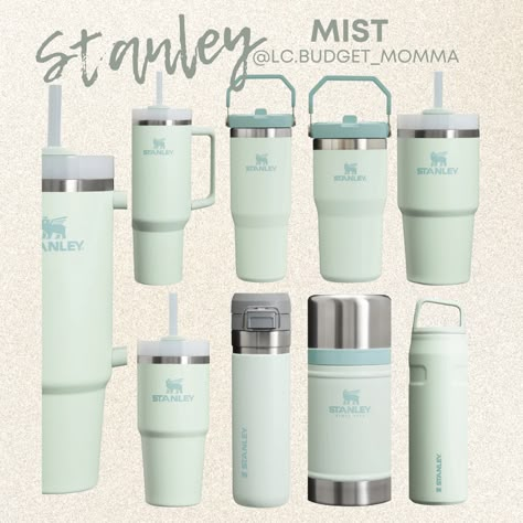 Mist Stanley, Stanley Bottle, Stanley Mug, Stanley Water Bottle, Stanley Thermos, Stanley Products, Crockery Design, Trendy Water Bottles, Stanley Cups