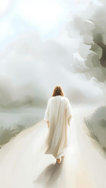 Resurrected Christ, Jesus Christ Portrait, Walking Art, Psalm 136, Walking On The Beach, Jesus Christ Painting, Jesus Artwork, Church Pictures, 2023 Art