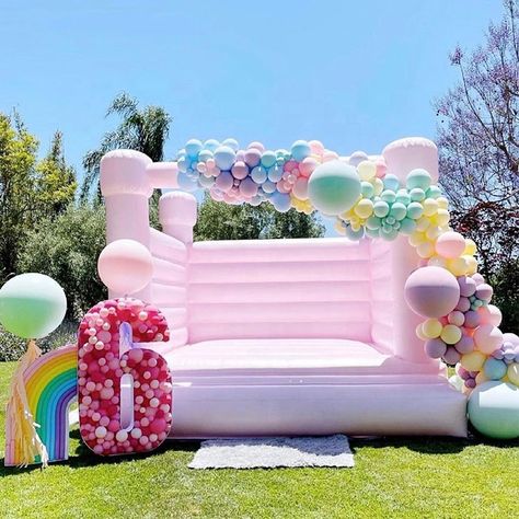 Bounce House Rentals, Inflatable Bounce House, Bouncy House, Birthday Party Theme Decorations, Bouncy Castle, Bounce House, 6th Birthday Parties, Wild Child, Girl Party