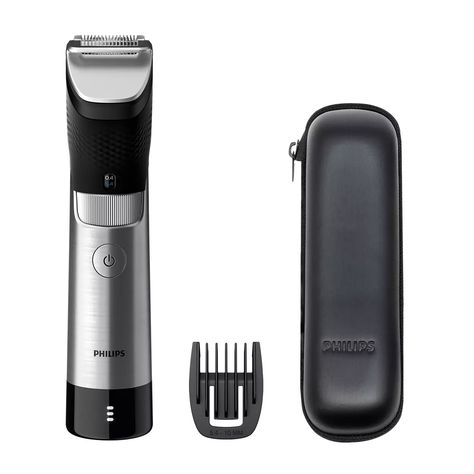 Beard trimmer 9000 Prestige Beard trimmer BT9810/13 | Philips Best Trimmer, Mens Grooming Kit, Perfect Beard, Beard Combs, Beard Trimmer, Metal Comb, Trimmer For Men, Long Beards, Beard Trimming