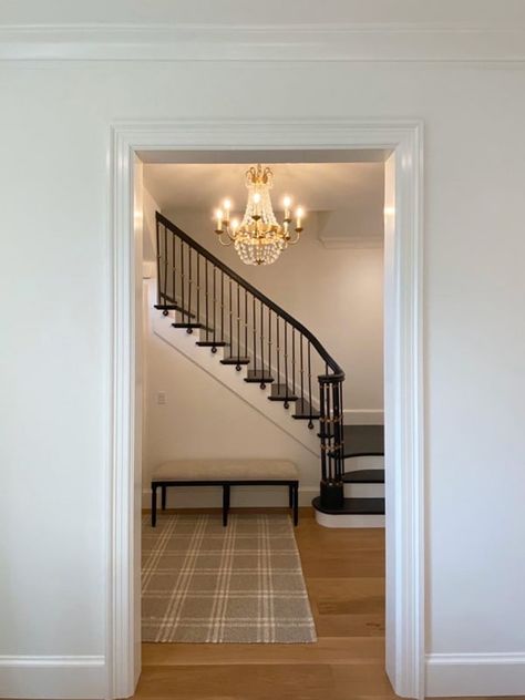 Colonial Revival Casing - WindsorONE Colonial Casing Trim, Window Trim Colonial Interior, Colonial Baseboard And Trim, Colonial Door Casing, Antique Colonial House, Colonial Door Trim, Doorway Casing, Greek Revival Molding, Modern British Colonial