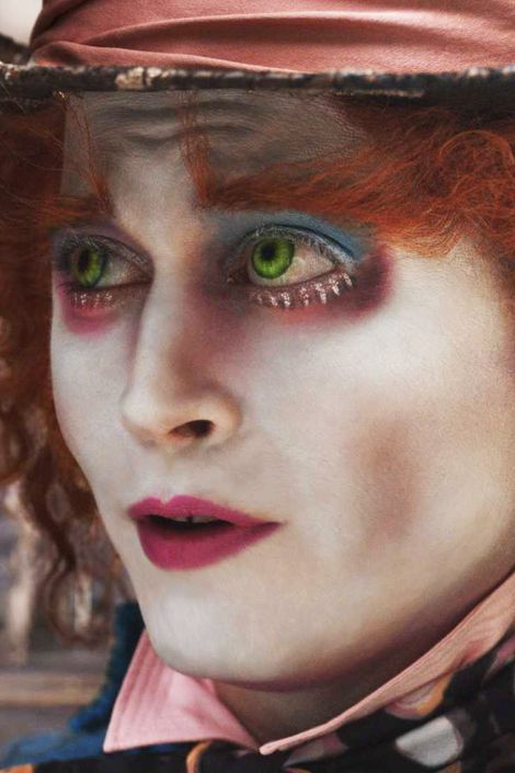 image Tarrant Hightopp, Mad Hatter Makeup, Wonderland Makeup, Wonderland Aesthetic, Digital Citizen, Mad Hatter Costume, Image Halloween, Movie Makeup, Johnny Depp Movies