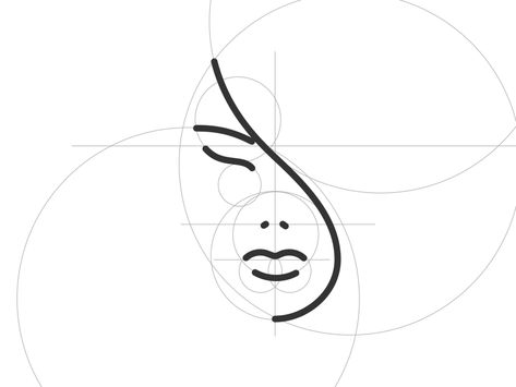 With half of butterfly on other side Woman Face Logo, Woman Logo Design, Logo Design Women, Logo Line Art, Illustration Design Graphique, Line Art Logo, Portrait Logo, Women Logo, Inspiration Logo Design