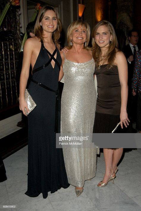 Sharon Bush with her daughters Lauren Bush Lauren & Ashley Bush Lauren Bush, Strapless Dress Formal, Prom, Prom Dresses, Bridesmaid Dresses, Formal Dresses, Wedding Dress