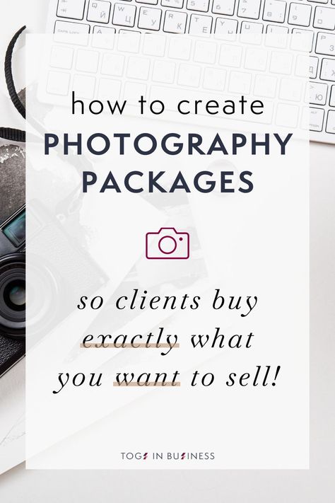 Pricing your photography: Learn how to create photography packages the smart way. You’ll be amazed at how this simple piece of pricing psychology will supercharge your package sales and your customer happiness | Photography business pricing | Photography business tips | #photographybusiness How To Rebrand Your Photography Business, Photography Packages Ideas, Product Photography For Beginners, Beginner Photography Pricing, How To Start A Photography Business, Photography Packaging Ideas, Pricing Psychology, Photography Packages Pricing, Photography Business Ideas