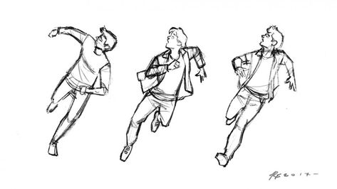 Drawing Poses Dynamic, Poses Dynamic, Running Drawing, Running Pose, Running Art, Figure Drawings, Tutorial Drawing, Person Drawing, Sketch Poses