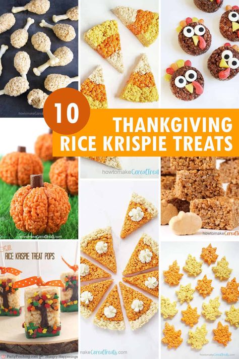 10 FUN and clever Thanksgiving Rice Krispie Treats Thanks Giving Rice Crispy Treats, Rice Krispy Treats Thanksgiving, Rice Krispie Thanksgiving Ideas, Rice Krispie Thanksgiving, Rice Krispie Treats Turkey, Rice Crispy Thanksgiving Treats, Rice Krispies Thanksgiving Treats, Rice Crispy Treat Turkey, Rice Krispie Turkey With Candy Stuffing