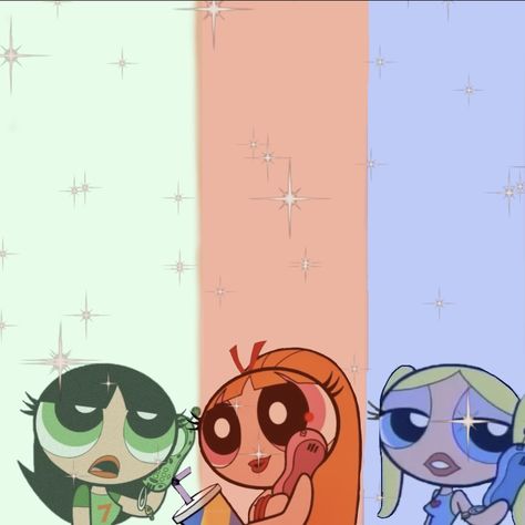 Powerpuff Girls Baddie, Bubbles Powerpuff Girls Aesthetic Wallpaper, Powerpuff Girls Wallpaper Bubbles, Buttercup Background, Baddie Powerpuff Girls Wallpaper, Powerpuff Girls Background Design, Power Puff Girls, Girl Background, Powerpuff Girl