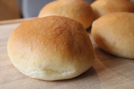 Super soft potato buns v2 | Recipe | Bounded by Buns Potato Bun Recipe, Potato Buns, Instant Potatoes, Burger Night, Potato Flour, Leftover Mashed Potatoes, Fried Chicken Sandwich, Potato Bread, Bread Bun