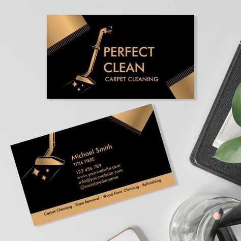 Professional Carpet Cleaning and Floor Cleaning  B Business Card  Zazzle Cleaning Wood Floors, Cleaning Business Cards, Professional Carpet Cleaning, Floor Cleaning, Cleaning Business, Clean Office, Carpet Cleaning, Professional Business Cards, Perfect Rug