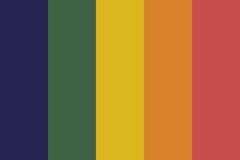 muted rainbow Color Palette Nature, Muted Rainbow Color Palette, Rainbow Color Palette, Dark Color Palette, Muted Rainbow, Hex Color Palette, Rainbow Palette, Aesthetic Color, Color Palette Challenge