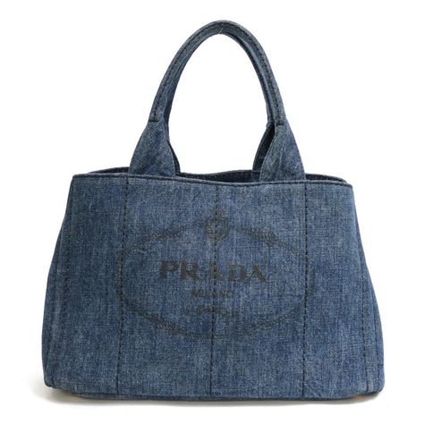 Tas Prada, Prada Jeans, Tas Bahu, Prada Tote Bag, Bag Prada, Envelope Clutch Bag, Prada Shoulder Bag, Denim Tote Bags, Small Tote Bag