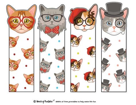 Bookmarks Free Printable, Free Printable Bookmarks Templates, Bookmark Drawing, Coloring Bookmarks Free, Monster Bookmark, Bookmark Printable, Free Printable Bookmarks, Handmade Bookmarks Diy, Cat Printable