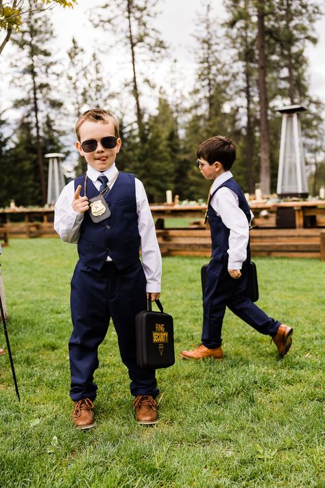 Ring bearer suit