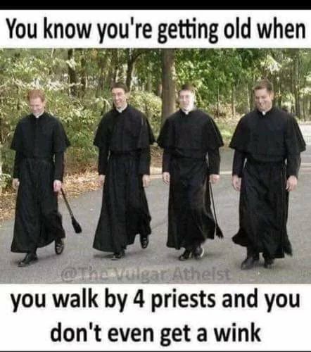 I'm a priest myself can confirm that there's pedofiles here. Not me ofc Humour, Funny Signs, Dark Priest, Dark Jokes, Dark Memes, Holy Cross, Funny As Hell, Twisted Humor, Dad Jokes