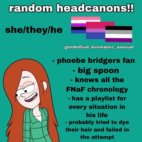 Disney Headcanon, Gravity Falls Headcanon, Character Headcanons, Toh Memes, Head Cannons, Gravity Fall, Gravity Falls Fan Art, Freaks And Geeks, Gravity Falls Art